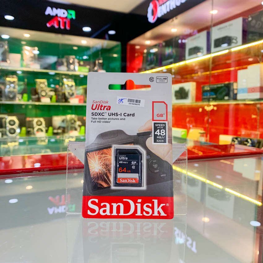 Thẻ nhớ SanDisk 64GB SD Ultra Class 10